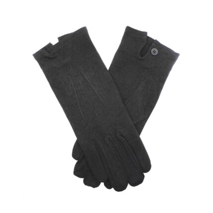 Plain Black Gloves